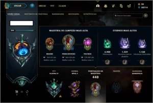 Conta de League of Legends desde o NA com (RAMMUS REI) LOL