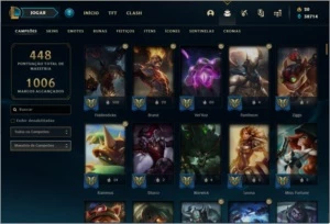 Conta de League of Legends desde o NA com (RAMMUS REI) LOL