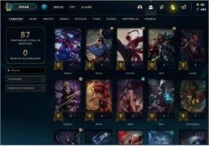 CONTA PLATINA SMURF MMR ALTO - League of Legends LOL