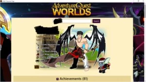 VENDO CONTA AQW, LVL 100. - Adventure Quest World