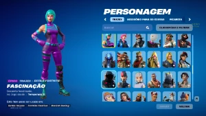 Conta Fortnite: 218 Skins: Wonder, Ikonik, Glow, Travis Scot