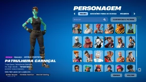 Conta Fortnite: 218 Skins: Wonder, Ikonik, Glow, Travis Scot