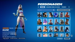 Conta Fortnite: 218 Skins: Wonder, Ikonik, Glow, Travis Scot