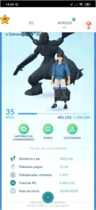 conta de pokemon go lvl35 - Pokémon