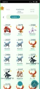 conta de pokemon go lvl35 - Pokémon