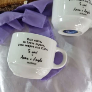 Kit de 12 a 20 Xícaras Personalizadas - Artesanato e Personalizados