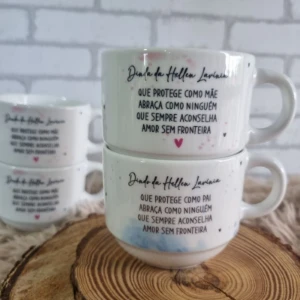 Kit de 12 a 20 Xícaras Personalizadas - Artesanato e Personalizados