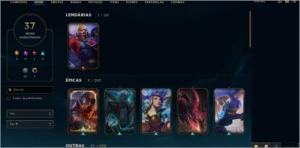 Conta diamante 1 75% winrate - League of Legends LOL