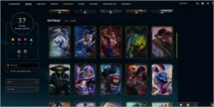 Conta diamante 1 75% winrate - League of Legends LOL