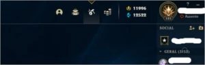 Conta League Of Legends Plat3 C/Skin Zoe e Irelia Prestígio LOL