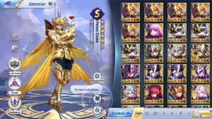 Saint seiya Awakening com mais de 3600 Gemas Avançadas SSA