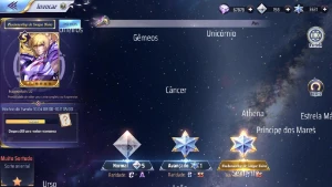 Saint seiya Awakening com mais de 3600 Gemas Avançadas SSA