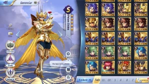 Saint seiya Awakening com mais de 3600 Gemas Avançadas SSA