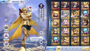 Saint seiya Awakening com mais de 3600 Gemas Avançadas SSA