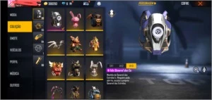 Free fire conta gemada