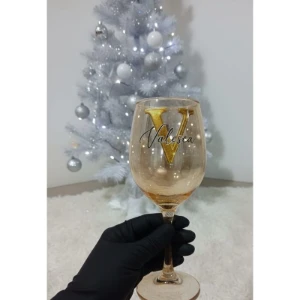 Taças Douradas Personalizadas - Artesanato e Personalizados