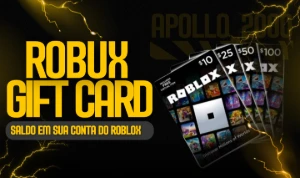 ROBUX ROBLOX GIFT CARD [BARATO] - LEIA A DESCRIÇÃO!