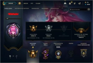Conta League of Legends LOL