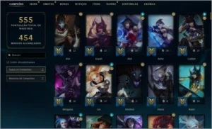 Conta League of Legends LOL