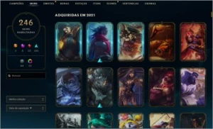 Conta League of Legends LOL