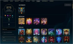 Conta League of Legends LOL