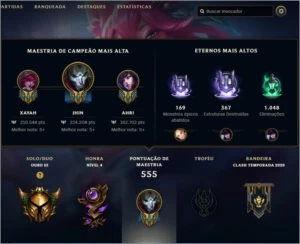 Conta League of Legends LOL