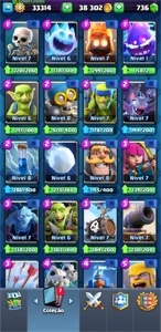 CONTA CLASH ROYALE