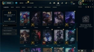 Conta lol Diamante 2, lvl 42 - League of Legends
