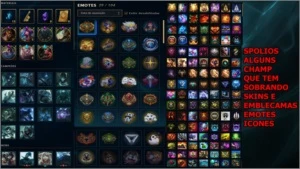 Conta League of Legends LOL