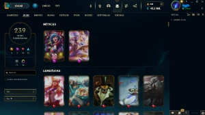 Conta Lol 244 Skins Plat 2 - League of Legends