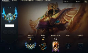 Conta Lol Challenger Flex 73% WR Handlvl 2021
