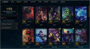 Conta de lol - League of Legends