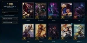 Conta de lol - League of Legends
