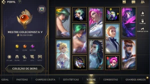 Conta Wild Rift com 161 Skins - League of Legends: Wild Rift LOL WR