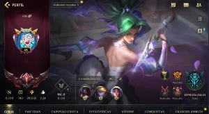 Conta Wild Rift com 161 Skins - League of Legends: Wild Rift LOL WR