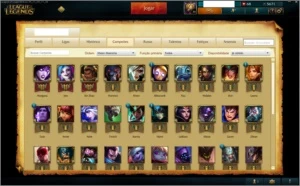 CONTA LEAGUE OF LEGENDS LOL