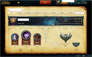 CONTA LEAGUE OF LEGENDS LOL