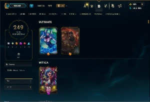 Bronze 4 com TODOS os champs e 249 Skins ( ADC / SUP / JG ) - League of Legends LOL