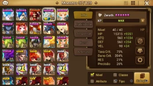 Conta SW Zerath (Dragão de Luz) - Summoners War