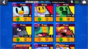 Vendo conta Brawl Stars