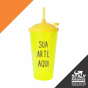 Copo Twister Amarelo
