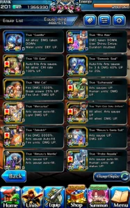 Grand Summoners War Fen 121 luck, 33 Ascends, 3 special arts