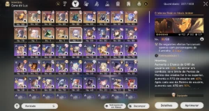 Castorice, Hyacine, Tribbie, Noite Eterna,Hysilens,Cisne e+! - Honkai: Star Rail