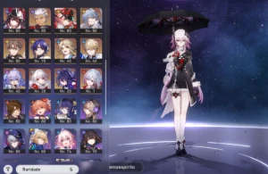 Castorice, Hyacine, Tribbie, Noite Eterna,Hysilens,Cisne e+! - Honkai: Star Rail