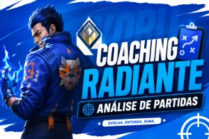 Valorant COACH RADIANTE (Análises) e Treino de MIRA