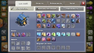 Coc - Cv12 Nível 147 - Bem Upada - Preço De Viciado! - Clash of Clans