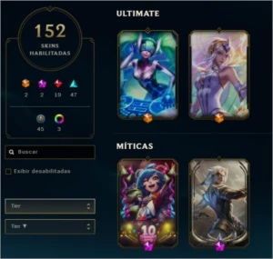 Conta League of Legends LOL