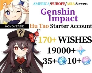 Conta farm Hu tao + 19000 gemas - Genshin Impact