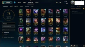 35 Campeões + 6 skins + algumas coisas - League of Legends LOL
