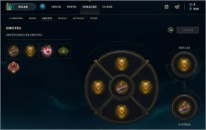 35 Campeões + 6 skins + algumas coisas - League of Legends LOL